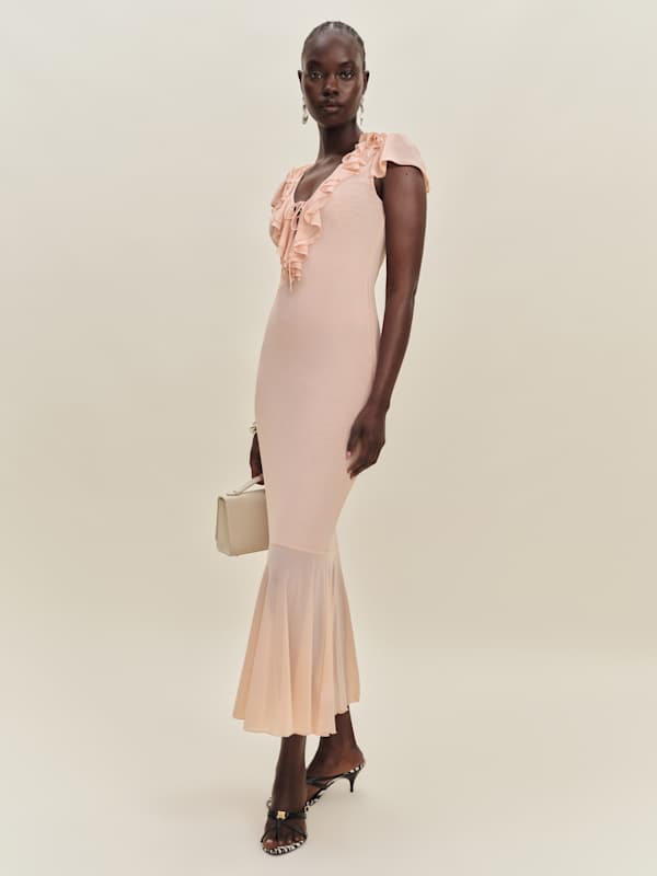 Arlo Knit Dress - Blush